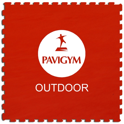 Podlaha PAVIGYM Paviplay Outdoor 40 mm - RED