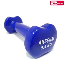 Činka na aerobic ARSENAL 0,5 kg - modrá/vinyl