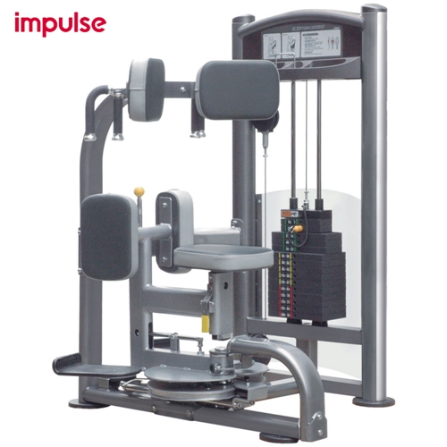 Posilovací stroj břicho laterální flexe IMPULSE Torso rotation - rotana 91 kg